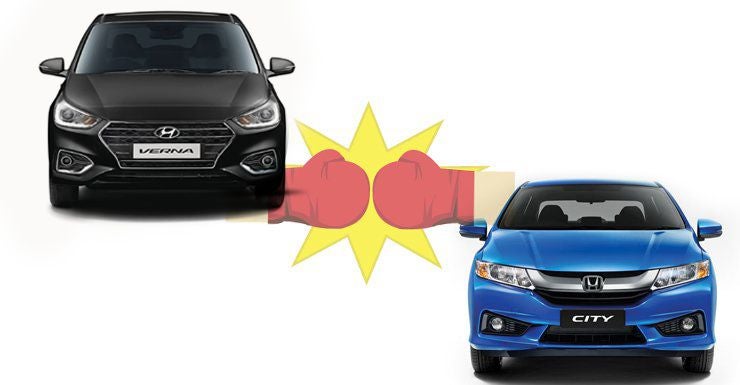 Hyundai Verna vs honda city comparison