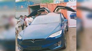 Tesla model x 100d india images
