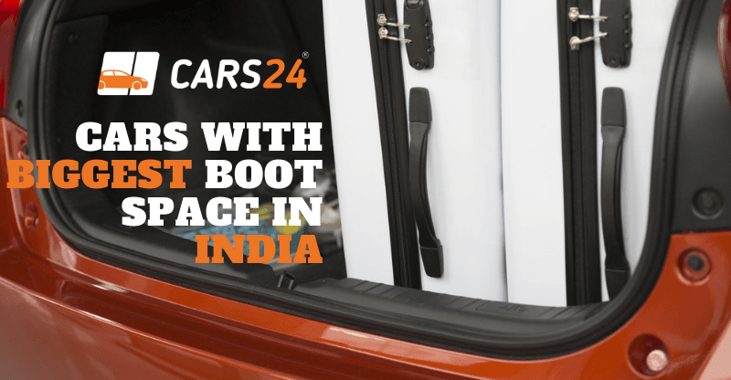 Cars with largest boot space in India – Know all about them!