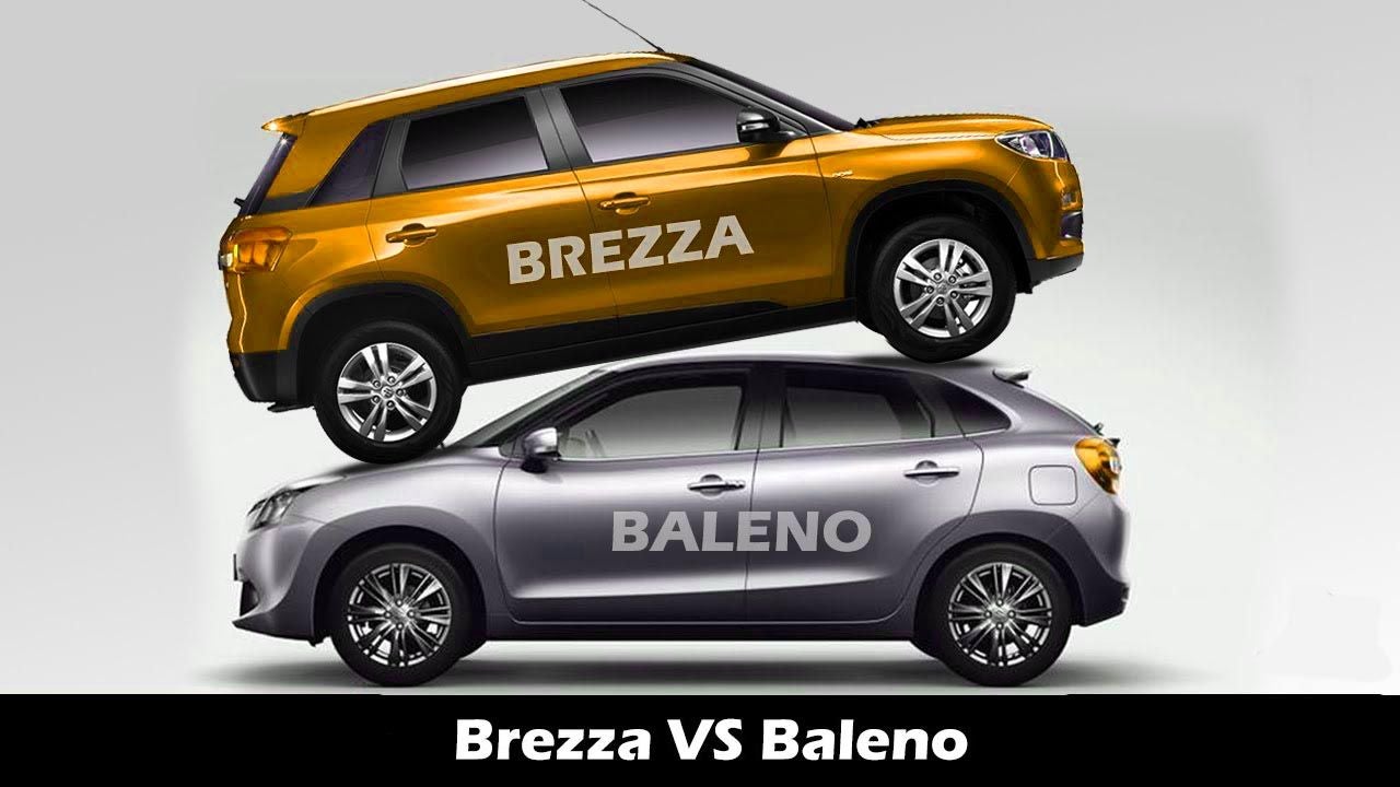 brezza vs baleno comparison review