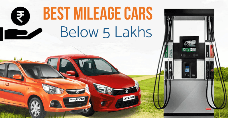 Best Mileage Cars In India Below 5 Lakhs Price Mileage Specifications Images