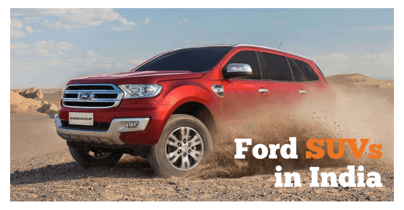 Ford SUV Cars - Feature - Cars24.com