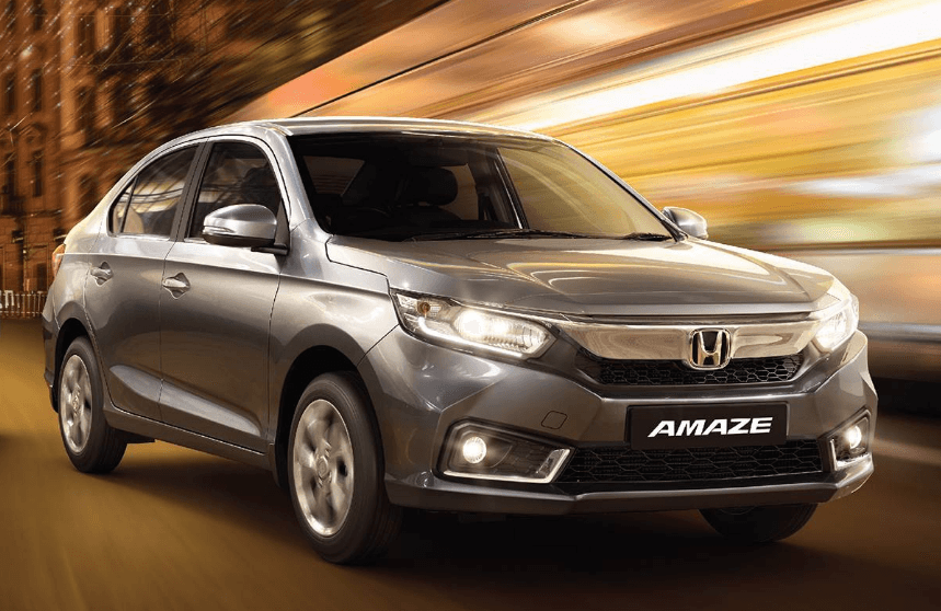 Honda Amaze Exclusive Edition front three quarter