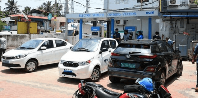 best ev (electric vehicle) charging station in trivandrum