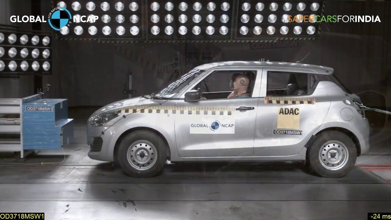 Maruti Swift Safety Rating from Global NCAP – Full Details
