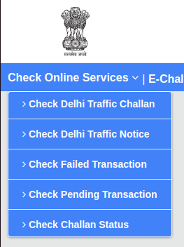 How to check Challan for Chennai: