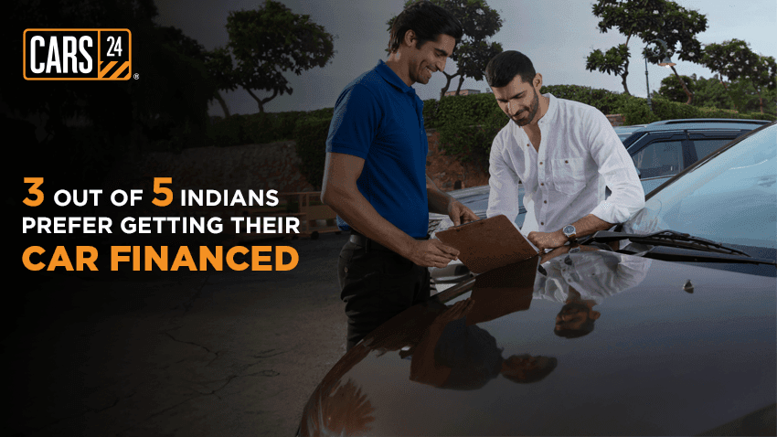 3 out of 5 Indians Prefer Getting their Car Financed