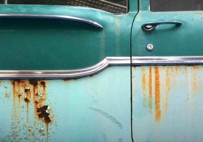 Rust on car