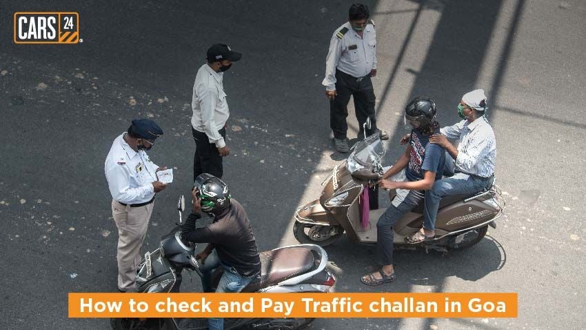 How to check and Pay Traffic challan in Goa