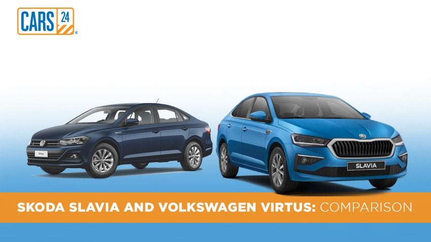 Skoda Slavia Vs Volkswagen Virtus Comparison