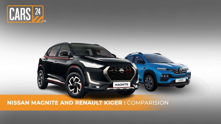 Nissan Magnite vs Renault Kiger Comparison