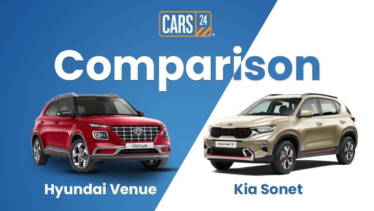 Hyundai Venue Vs Kia Sonet Comparison