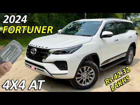 2024 NEW TOYOTA FORTUNER 4X4 AT REVIEW | WHY I CHOOSE FORTUNER ONLY | 51 LAKH ONROAD AGRA | FORTUNER