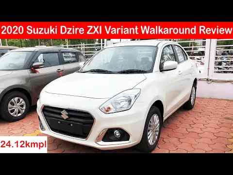 2020 Facelift Maruti Suzuki Dzire ZXI Walkaround Review l Interior, Mileage, Price, Features...