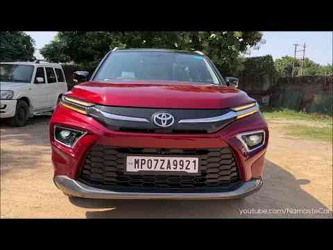 Toyota Urban Cruiser Hyryder V e-Drive Hybrid 2022- 19 lakh | Real-life review