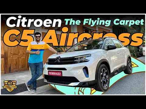 2023 Facelift Citroen C5 Aircross in-depth Review! The flying carpet car in India
