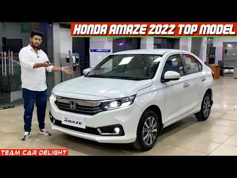 Honda Amaze Top Model 2023 - Walkaround with On Road Price, Service Cost