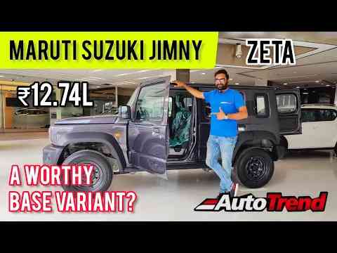 Maruti Suzuki JIMNY Base Model Real Life Detailed Review  TeamAutoTrend