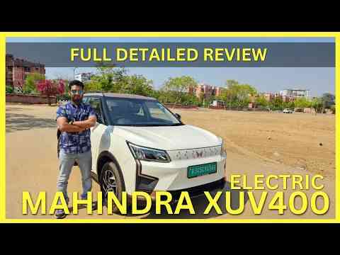 Mahindra XUV400 Electric  walkaround and detailed review | Mahindra's first electric SUV