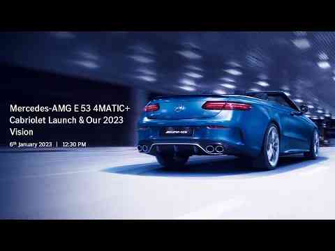 AMG E 53 Cabriolet