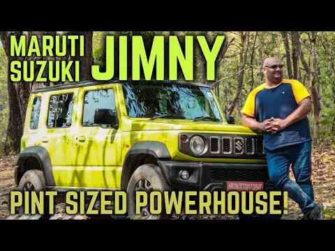 Maruti Suzuki Jimny | Good on road GREAT off road | First Drive Review | Motoroids