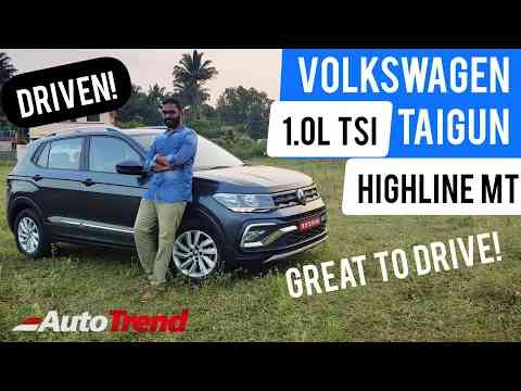 Volkswagen Taigun 1.0 TSI MT Drive Review | Why it's Best Selling Variant !? #TeamAutoTrend