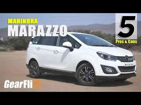 Mahindra Marazzo - 5 Pros & Cons | GearFliQ