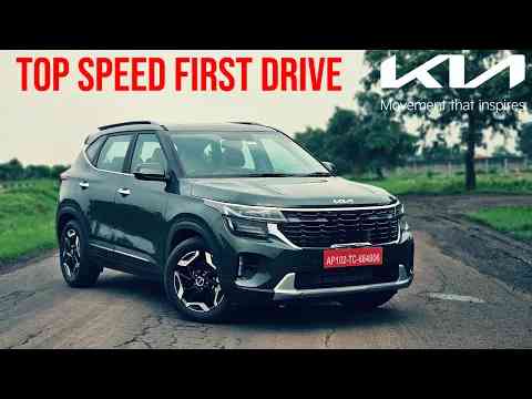 New 2023 Kia Seltos Facelift Top Speed First Drive Review GT Line 1.5L Turbo Petrol 7 Speed DCT