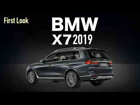 2019 BMW X7 The Flagship स्पोर्ट्स एक्टिविटी व्हीकल (SAV) and Audi Q7 Killer