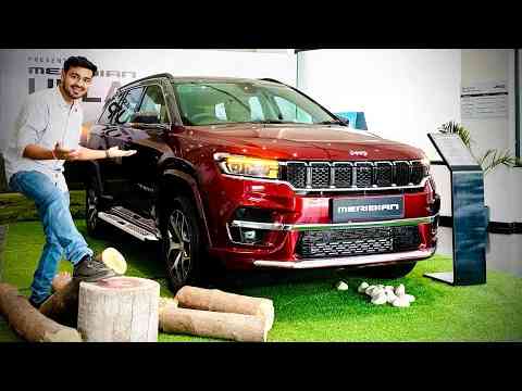 JEEP MERIDIAN LIMITED PLUS  32.95 Lakh | Fortuner & Gloster Rival | Detailed Review | Big SUV