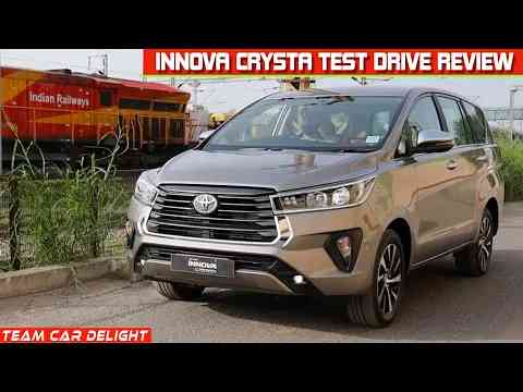 Innova Crysta 2022 - 2.4 Diesel AT Test Drive Review