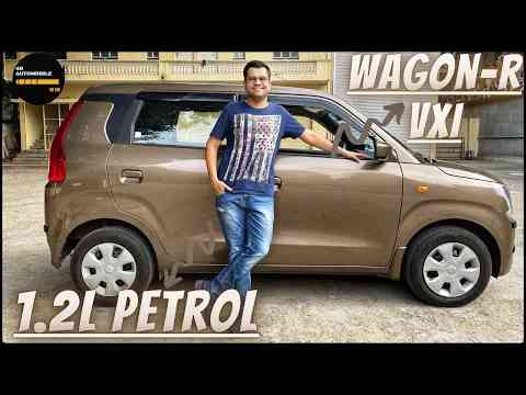 2021 Maruti Suzuki WagonR 1.2L VXI Variant Detailed Walkaround Video In Hindi| 2021 WagonR VXI