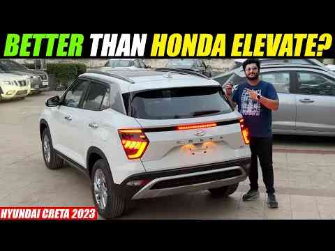 Better than Honda Elevate? - Creta 2023 | Walkaround with On Road Price | Creta SX 2023