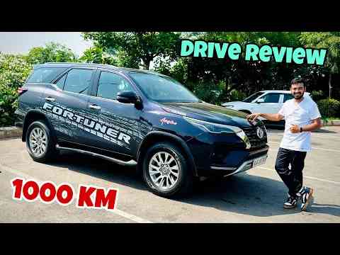 Toyota Fortuner 4×4 Automatic 1000 Km Drive Experience  Power House  Real Life Review