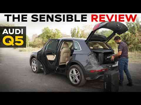 Audi Q5 Rear Seat & Boot Space Review | How Comfortable Is It? | The Sensible Review
