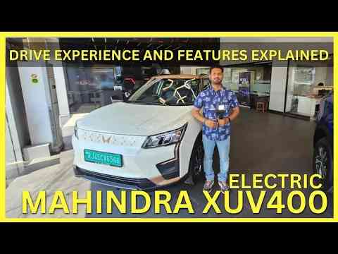 Mahindra XUV400 Electric drive experience and features explained  | Mahindra's first electric SUV