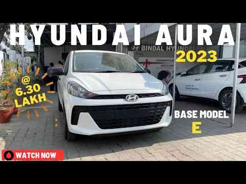 full tashan वाली sedan hyundai aura base model : hyundai aura facelift 2023 @bhaiyajigadi