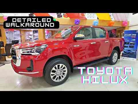 Toyota  Hilux | luxury pickup truck  | automatic |  Review | detailed walkaround