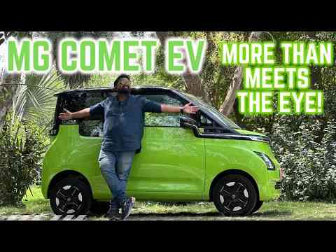 MG Comet EV | First Drive Review | Price, Range, Comfort, Performance Explained