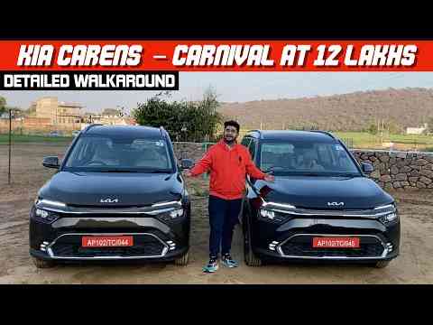 Kia Carens - Luxury Plus Top Model | Detailed Walkaround Review