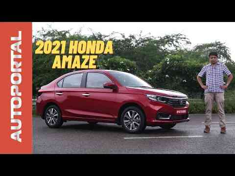 2021 Honda Amaze detailed review - Autoportal