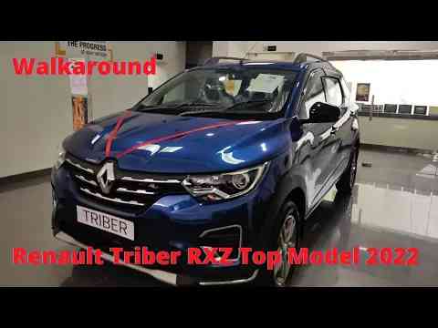 Renault Triber RXZ Top Model 2022 , Features, Interior and Exterior Review | walkaround