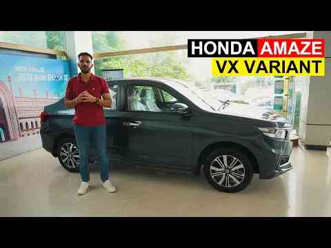 Honda Amaze VX Detailed Walkaround | Car Quest