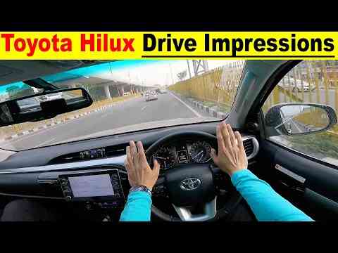 Toyota Hilux Drive Impressions l Aayush ssm