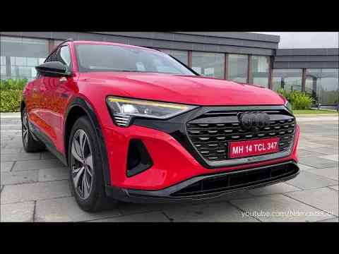 Audi Q8 Sportback 55 e-tron quattro- 1.3 crore | Real-life review