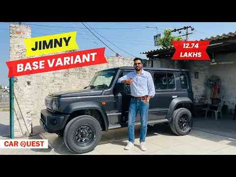 2023 Maruti Suzuki Jimny Zeta Variant Walkaround | Base Variant | Car Quest