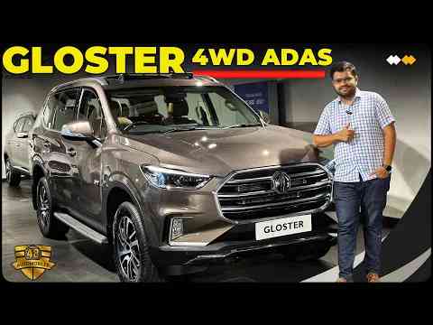 2023 Updated MG Gloster walkaround video in Hindi - Is it Better than 2023 Toyota Fortuner ?