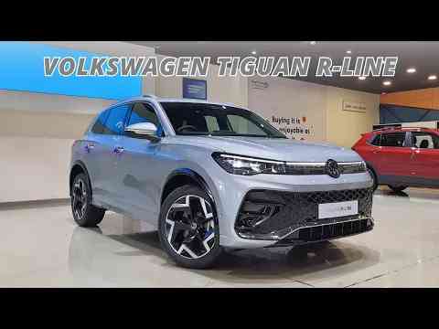 New Volkswagen Tiguan R Line 2025 India Walkaround in Hindi | Tiguan R Line for India is here!