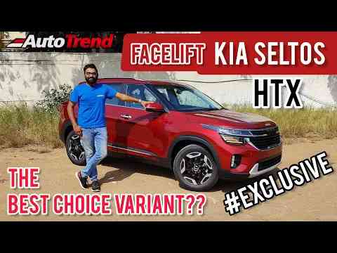 First on YouTube! 2023 Kia Seltos Facelift HTX Variant Detailed Walkaround Review #TeamAutoTrend