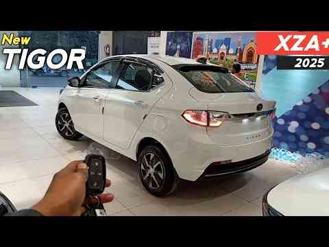 New Tata Tigor 2nd Top Model 2025 ️| Tigor Xza Plus Review !! Price  Features